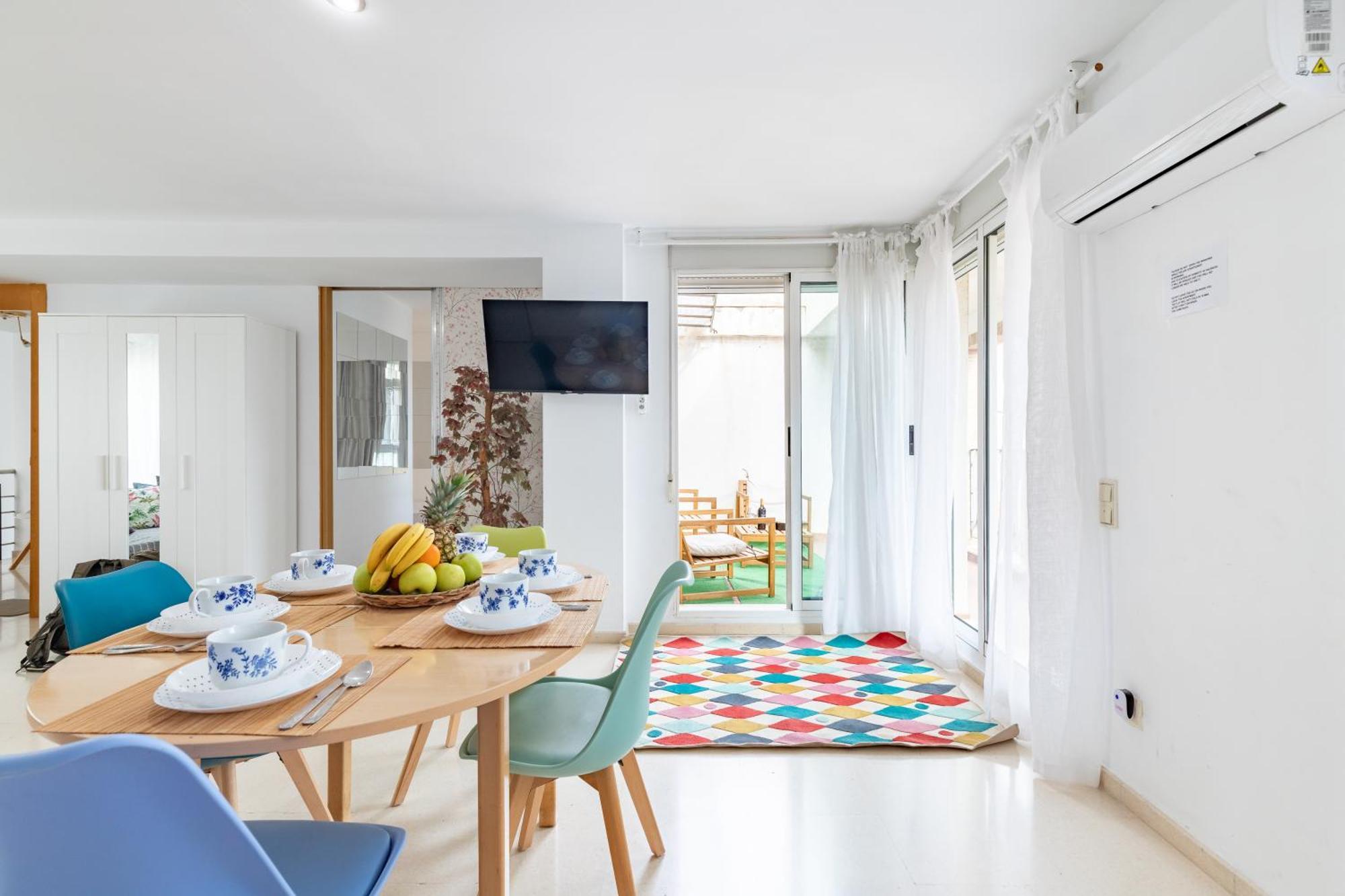 Penthouse Duplex In A 4 Floors Spanish House -8 Min To Center By Metro Valencia Exterior photo
