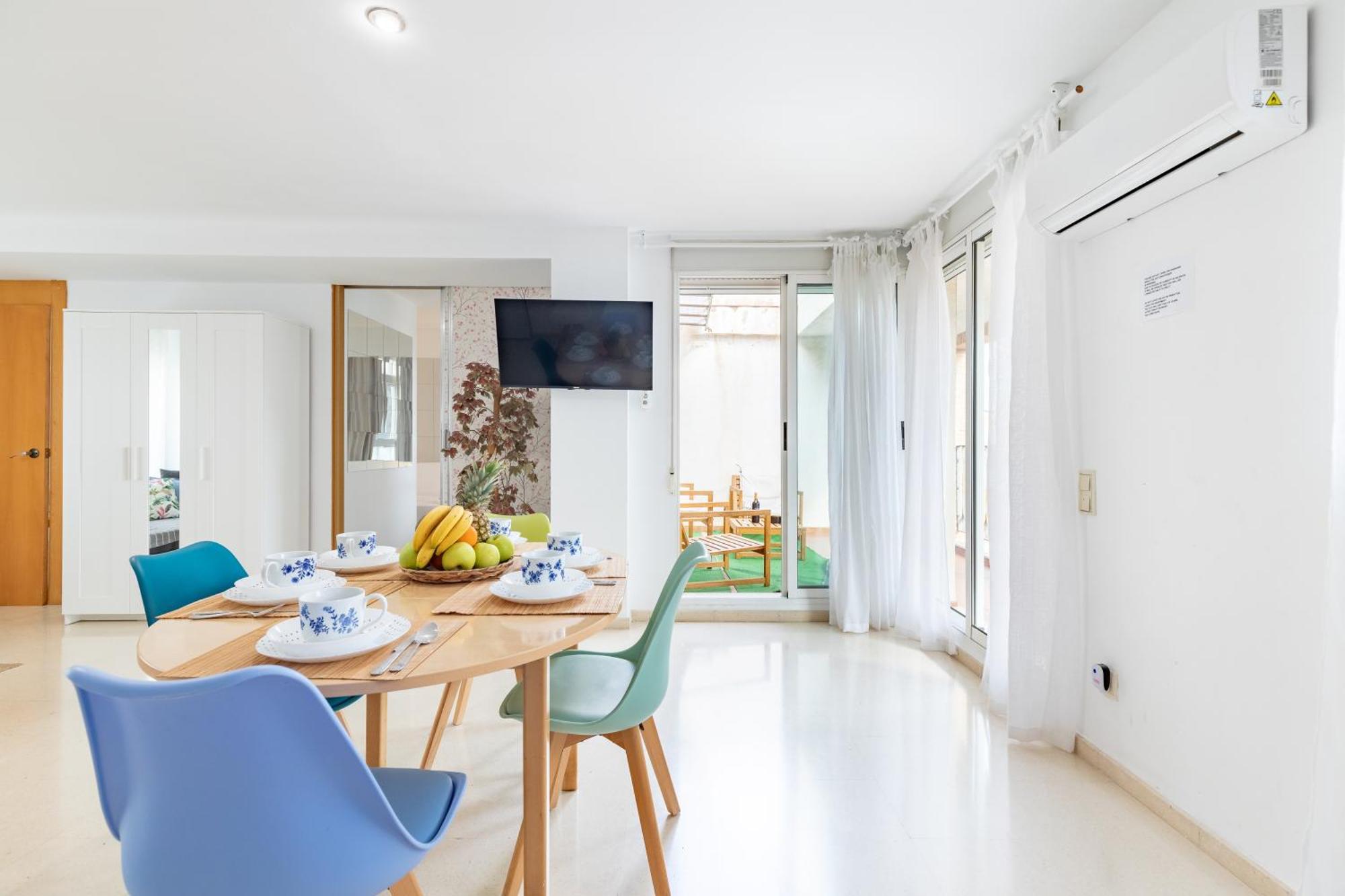 Penthouse Duplex In A 4 Floors Spanish House -8 Min To Center By Metro Valencia Exterior photo